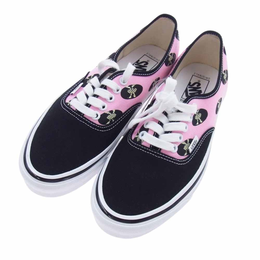 VANS バンズ VN0A4BV9594 Wacko Maria ワコマリア UA OG Authentic LX  ピンク系 ブラック系 27.0cm【新古品】【未使用】【中古】
