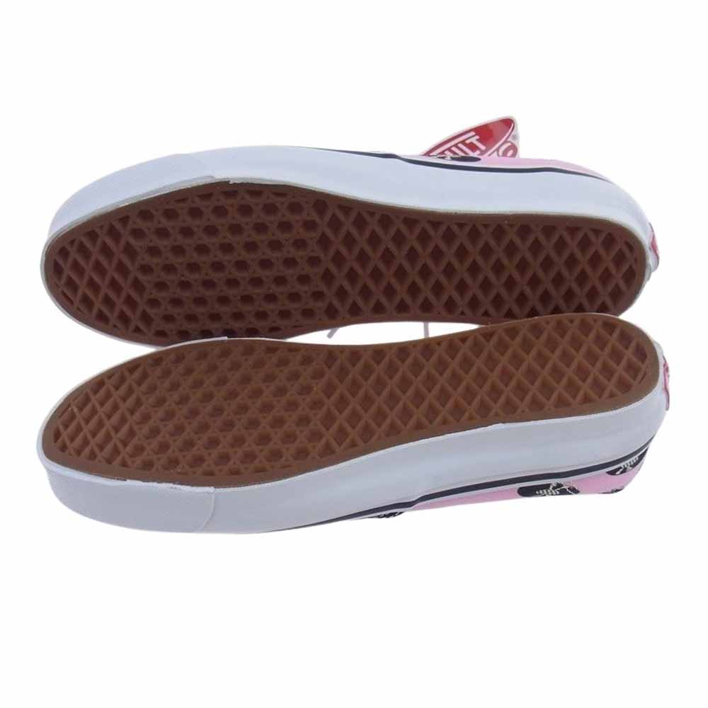 VANS バンズ VN0A4BV9594 Wacko Maria ワコマリア UA OG Authentic LX  ピンク系 ブラック系 27.0cm【新古品】【未使用】【中古】