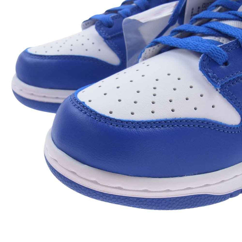 NIKE ナイキ CU1726-100 Dunk Low SP Varsity Royal Kentucky ダンク ロー バーシティロイヤル ケンタッキー ホワイト系 ブルー系 27.0cm【新古品】【未使用】【中古】