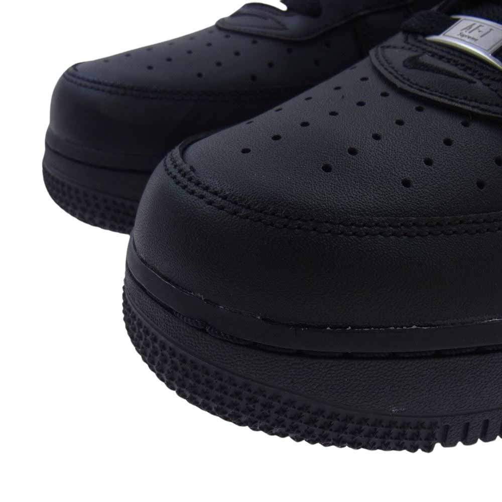 NIKE ナイキ CU9225-001 Supreme Air Force 1 Low シュプリーム エアフォース1 ロー ブラック系 26.5cm【新古品】【未使用】【中古】
