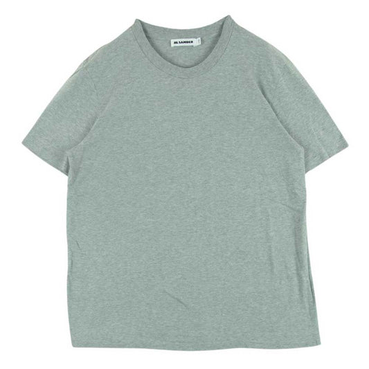 JIL SANDER ジルサンダー JSU0706020 MO247308 国内正規品 クルーネック 半袖 Tシャツ ギリシャ製 グレー系 M【中古】