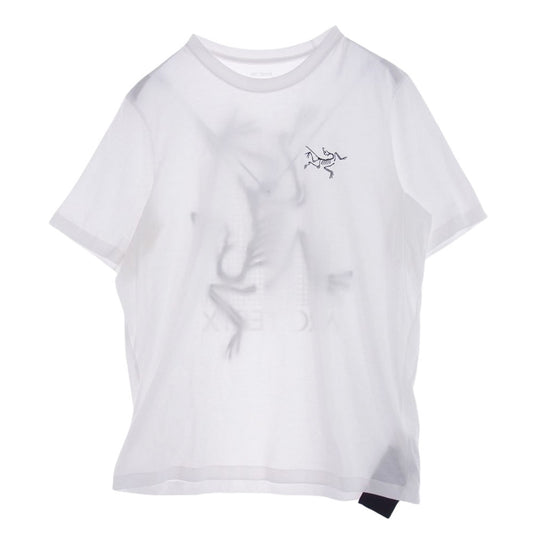 ARC'TERYX アークテリクス X000007747 Arc Multibird Logo Short Sleeve アーク マルチ バード ロゴ ショート スリーブ 半袖 Tシャツ ホワイト系 M【美品】【中古】