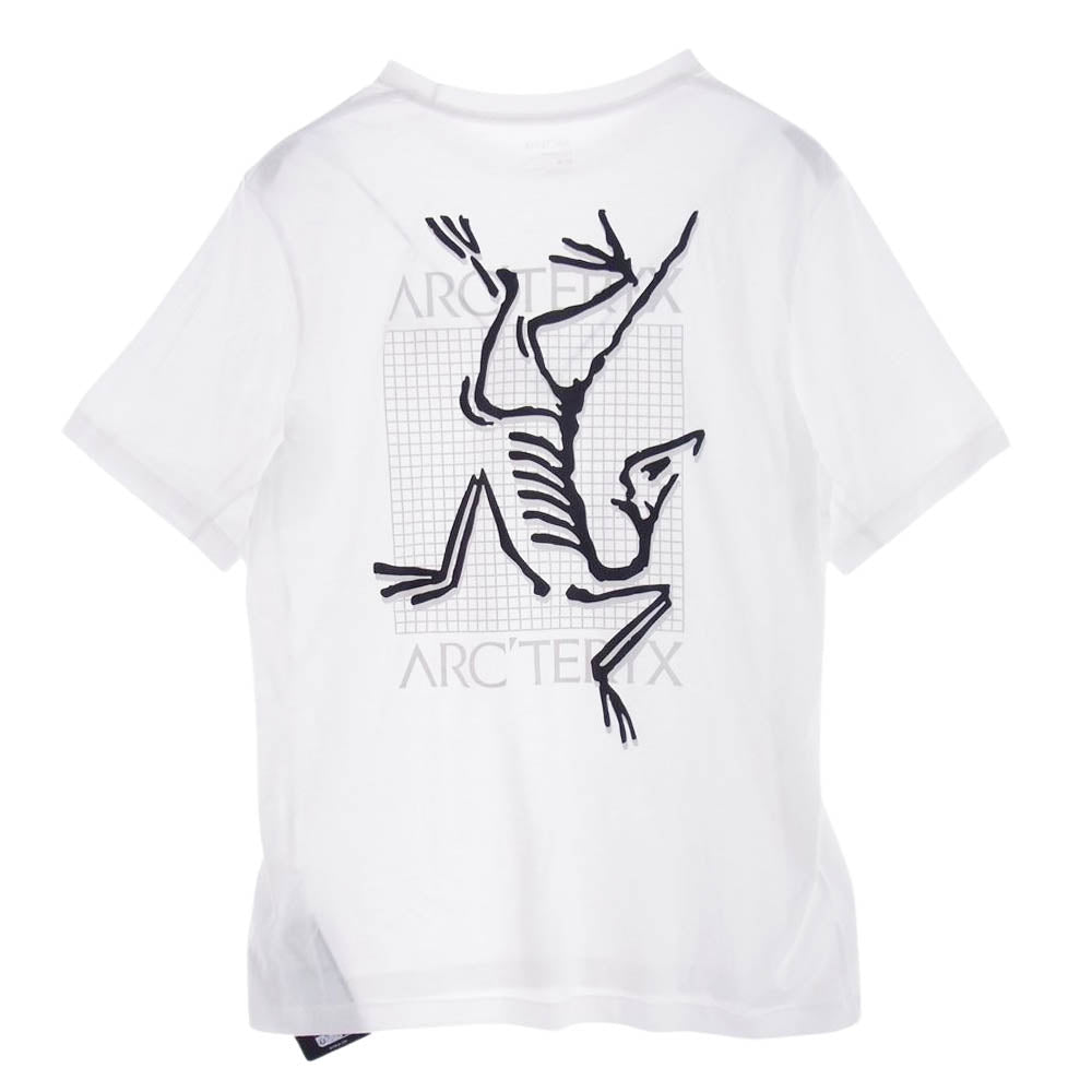 ARC'TERYX アークテリクス X000007747 Arc Multibird Logo Short Sleeve アーク マルチ バード ロゴ ショート スリーブ 半袖 Tシャツ ホワイト系 M【美品】【中古】