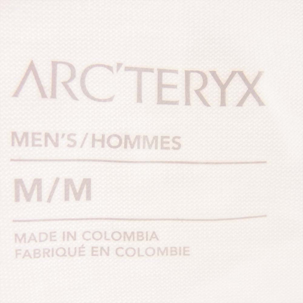 ARC'TERYX アークテリクス X000007747 Arc Multibird Logo Short Sleeve アーク マルチ バード ロゴ ショート スリーブ 半袖 Tシャツ ホワイト系 M【美品】【中古】