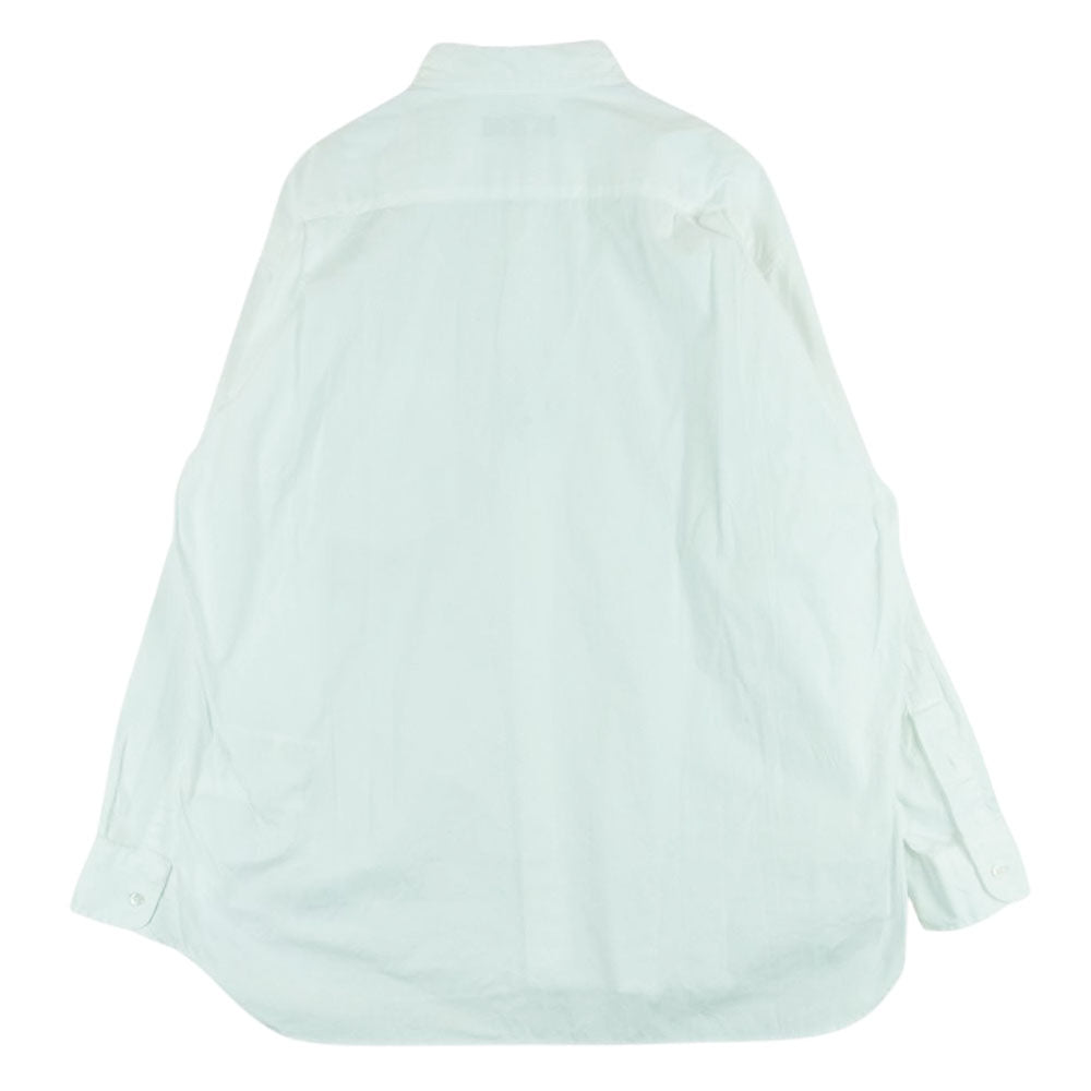 COMME des GARCONS HOMME コムデギャルソンオム 23AW HL-B009 綿ピンポイント オックス ボタンダウン 長袖 シャツ ホワイト系 XS【中古】