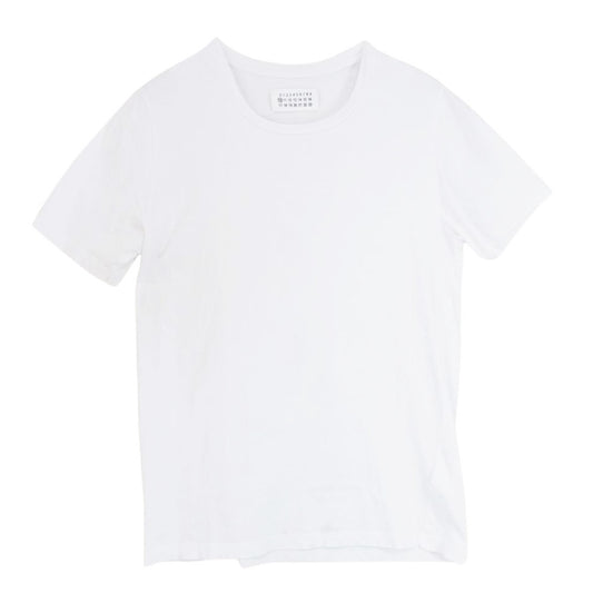 MAISON MARGIELA メゾンマルジェラ S50GC0425 S22431 10ライン コットン 半袖 クルーネック Tシャツ ホワイト系 S【中古】