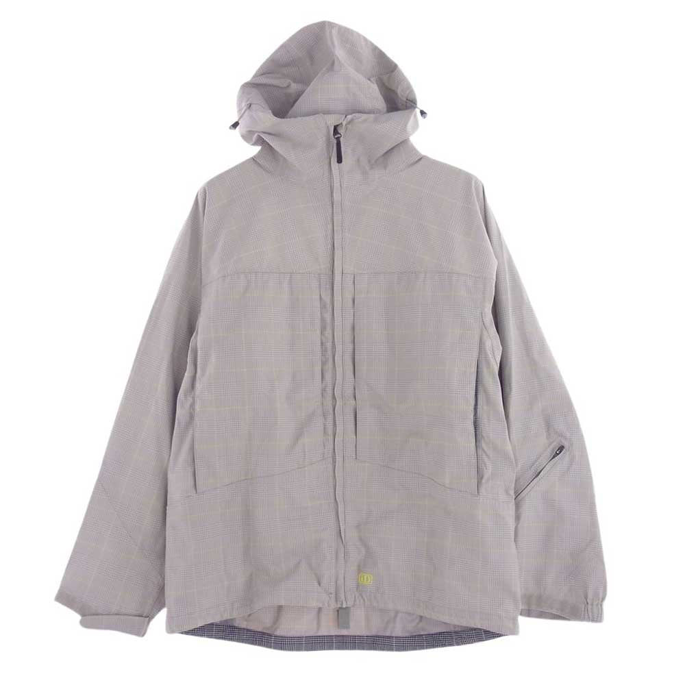 BURTON バートン idiom イディオム チェック ジャケット スノボウェア スキーウェア グレー系 L【中古】