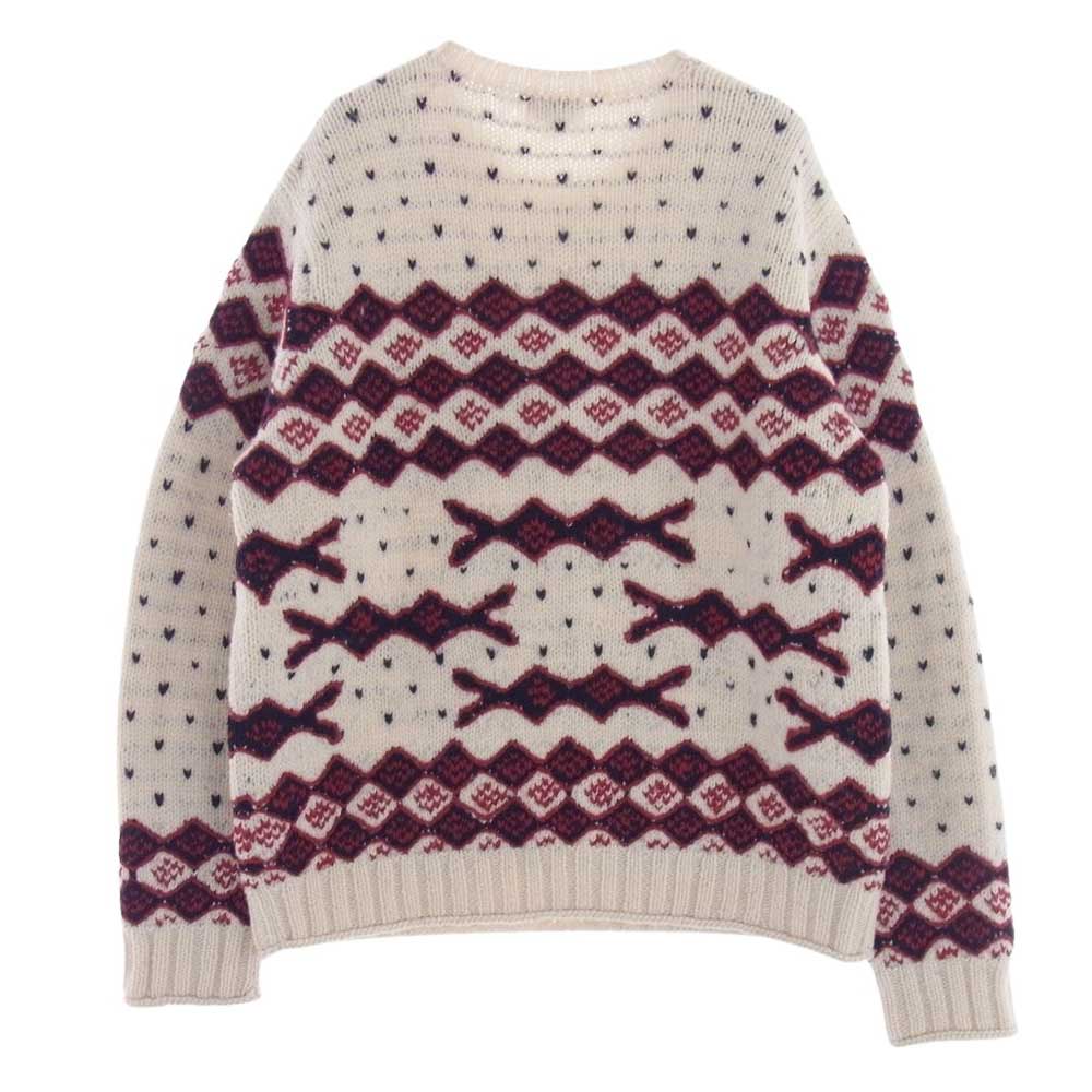 MONCLER モンクレール MAGLIONE TRICOT GIROCOLLO ノルディックセーター ウール L【中古】