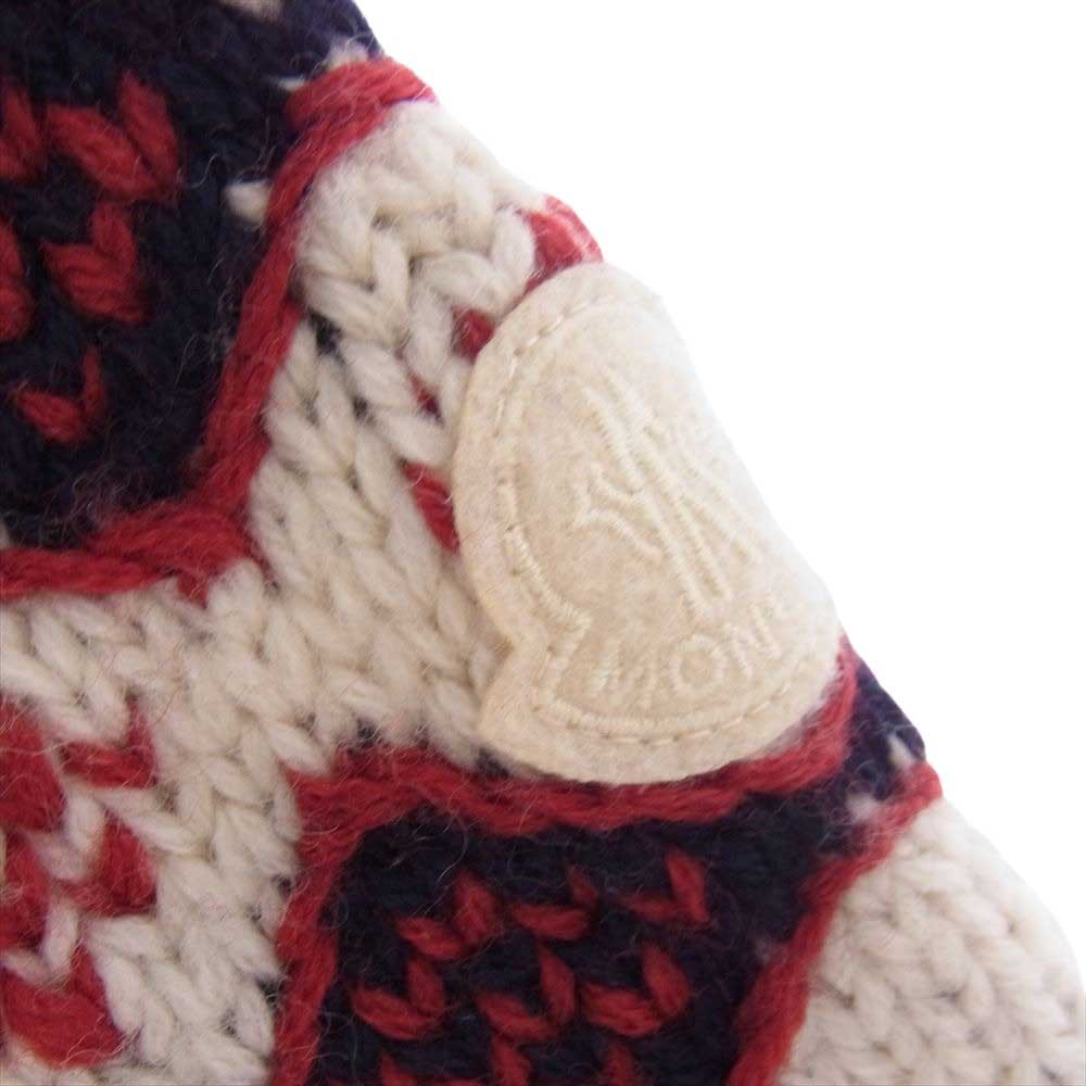 MONCLER モンクレール MAGLIONE TRICOT GIROCOLLO ノルディックセーター ウール L【中古】
