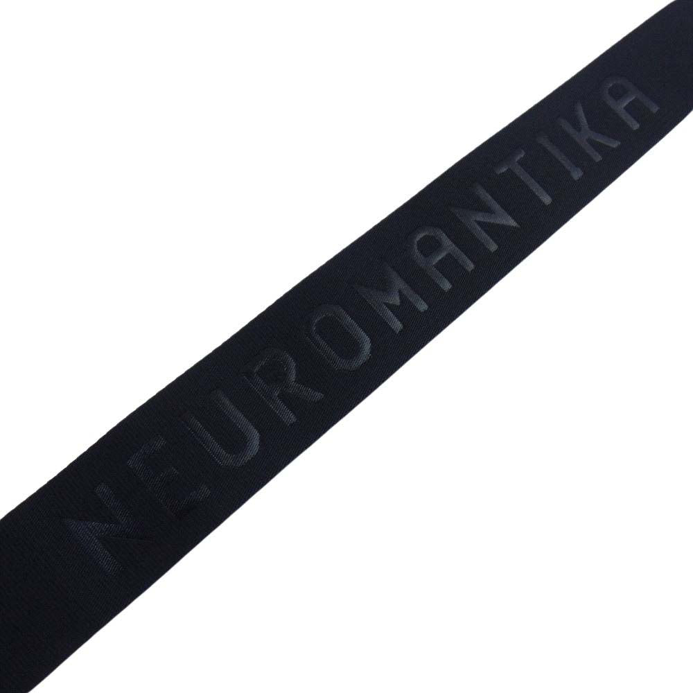 JULIUS ユリウス 17AW 597ACU2 Neuromantika Belt ニューロマンティカ ガチャベルト ブラック系【美品】【中古】