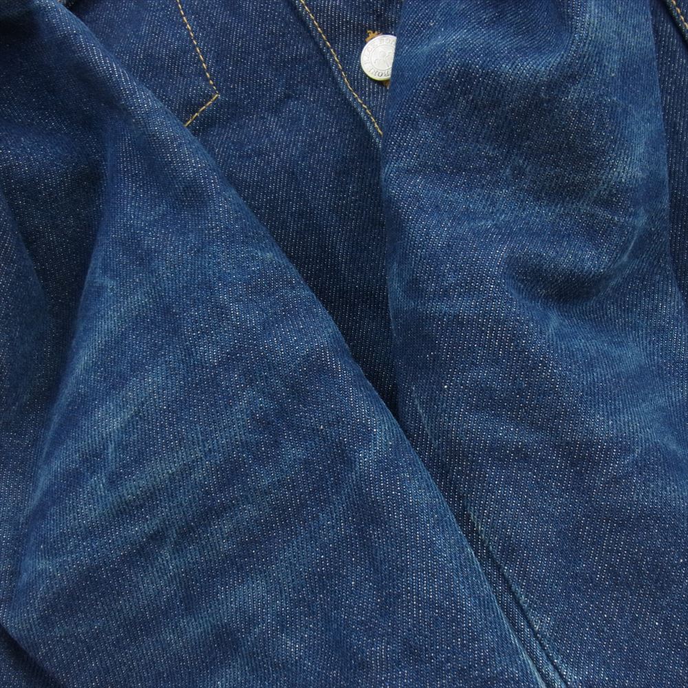 BACKBONE バックボーン 10SS BB10SS-DS01A カラーストーン スタッズ デニム ジャケット インディゴブルー系 M【中古】