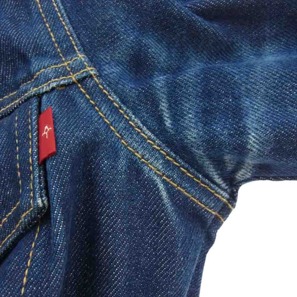 BACKBONE バックボーン 10SS BB10SS-DS01A カラーストーン スタッズ デニム ジャケット インディゴブルー系 M【中古】