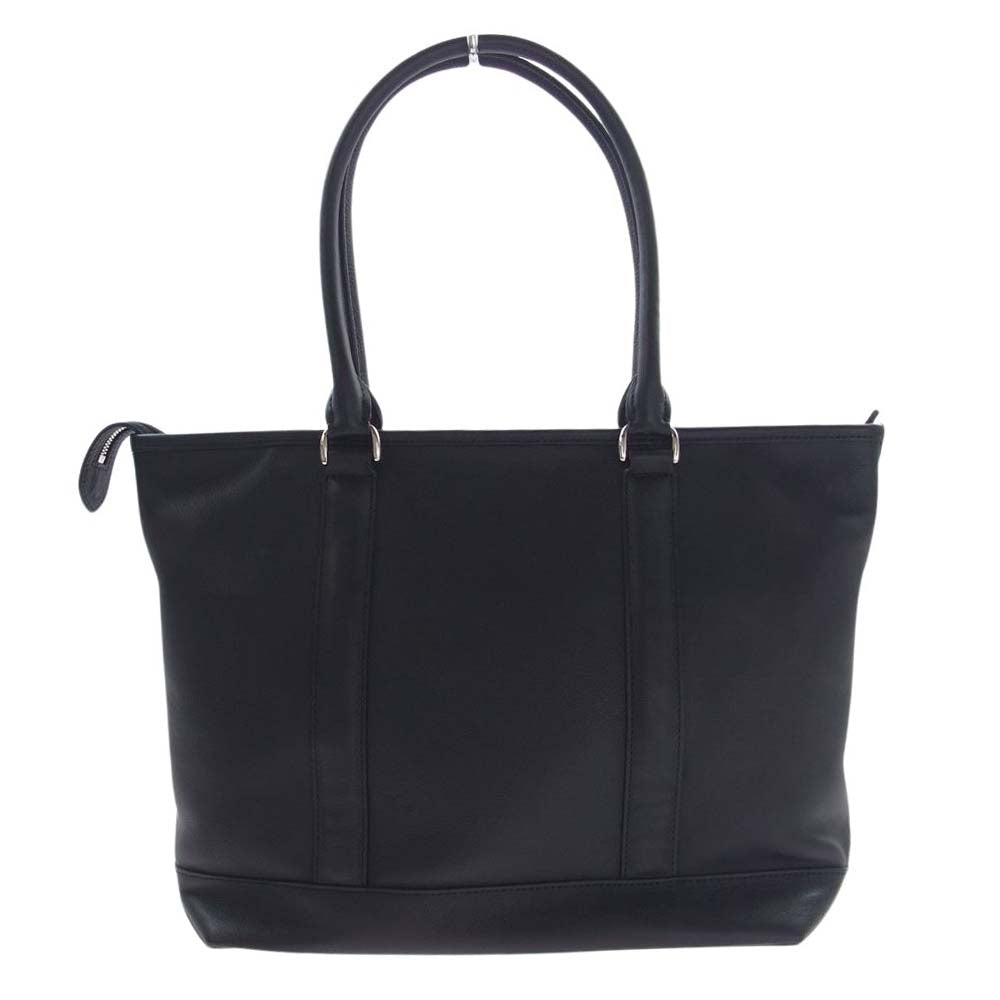 WILDSWANS ワイルドスワンズ VIAGGIA  ヴィアッジャ レザー トートバッグ ブラック系【美品】【中古】