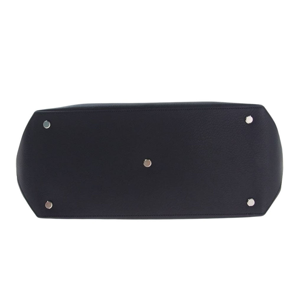 WILDSWANS ワイルドスワンズ VIAGGIA  ヴィアッジャ レザー トートバッグ ブラック系【美品】【中古】