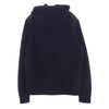 MONCLER モンクレール 420919404000 97338 国内正規品 MAGLIONE TRICOT CARDIGAN 切替 ダウン ワッフル サーマル ニット 長袖 ジップアップ パーカー ブラック系 ネイビー系 XXL【中古】