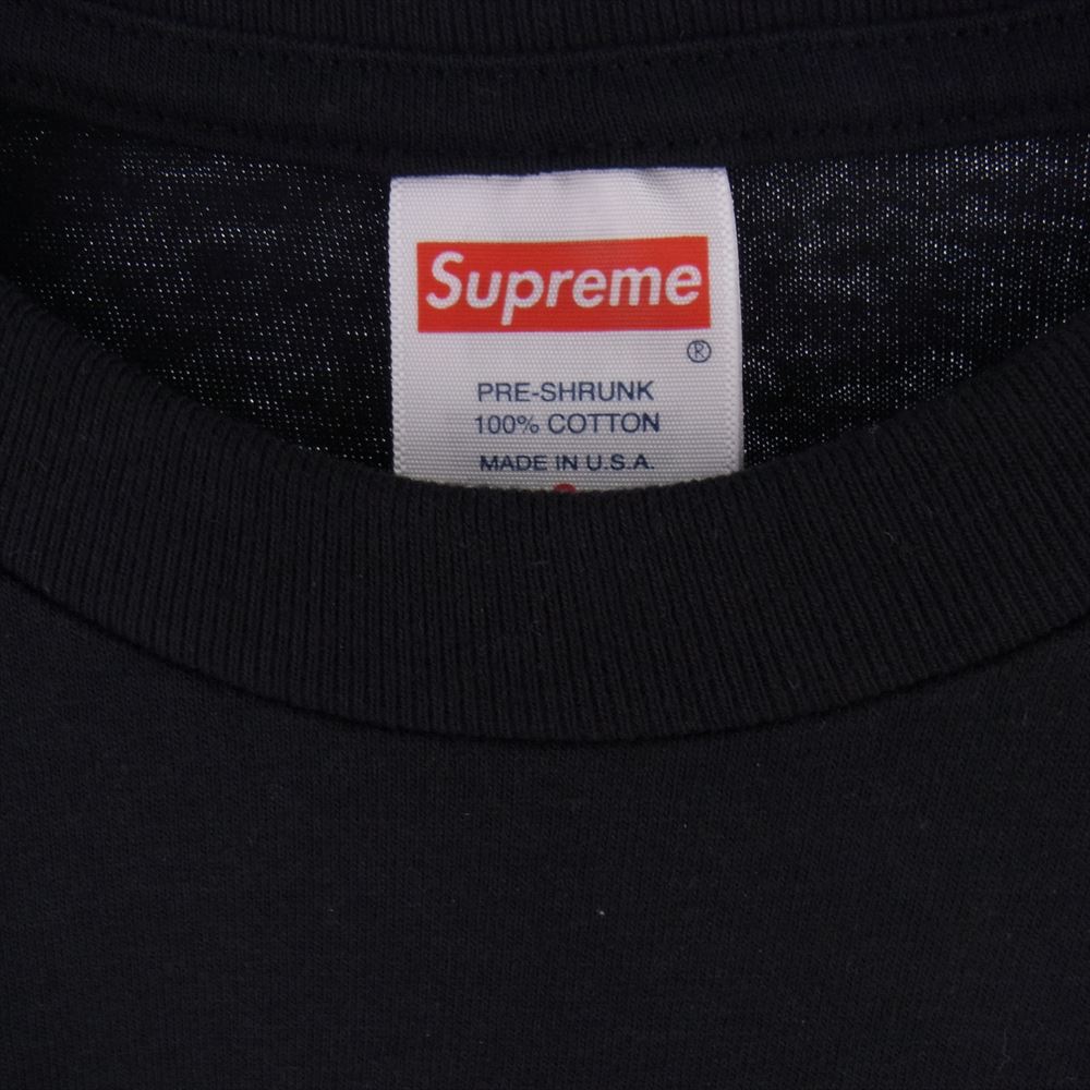Supreme シュプリーム 23AW  Camacho Tee カマチョ プリント 半袖 Tシャツ ブラック系 S【新古品】【未使用】【中古】