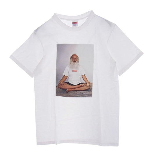 Supreme シュプリーム 21AW Rick Rubin Tee リック ルービン フォト プリント 半袖 Tシャツ ホワイト系 S【新古品】【未使用】【中古】