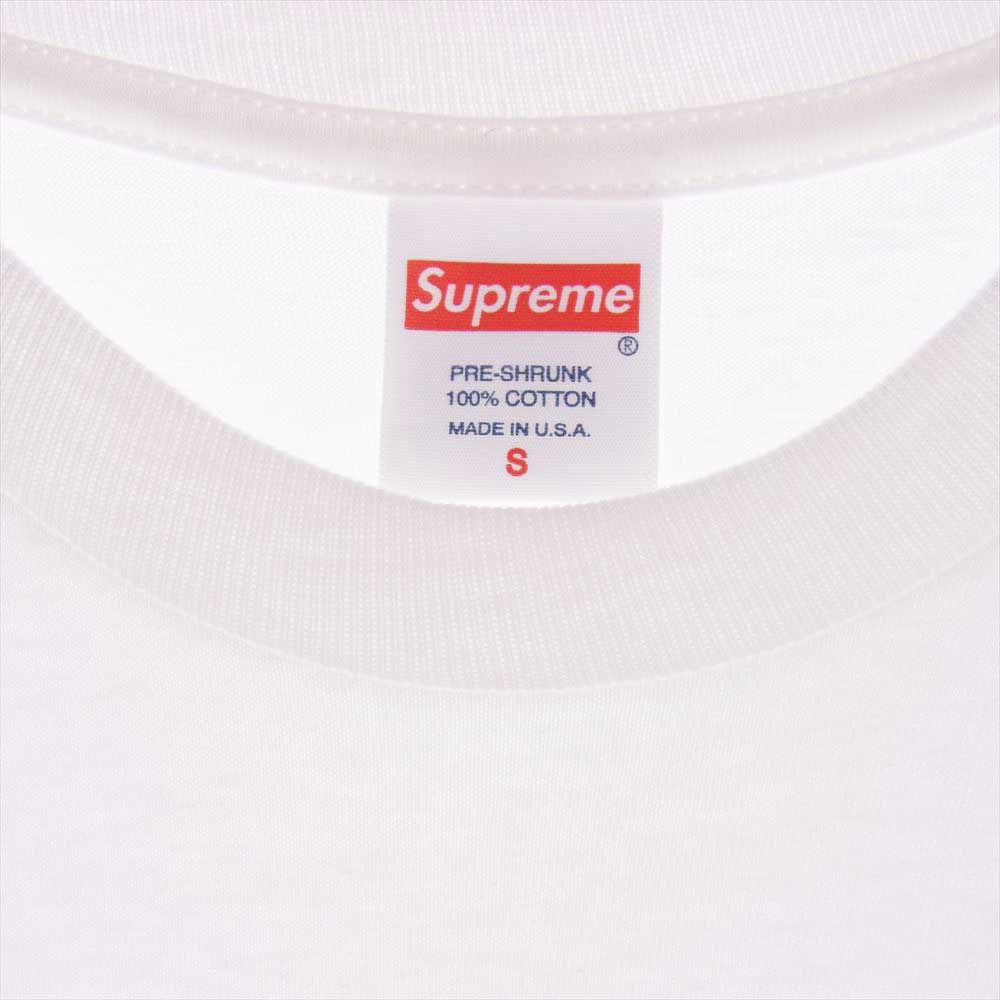 Supreme シュプリーム 21AW Rick Rubin Tee リック ルービン フォト プリント 半袖 Tシャツ ホワイト系 S【新古品】【未使用】【中古】