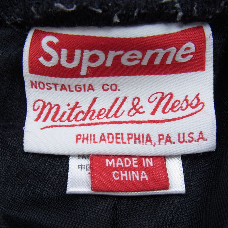 Supreme シュプリーム 21SS Mitchell & Ness Basketball Short ミッチェルアンドネス バスケットボール ショーツ  ブラック系 L【中古】