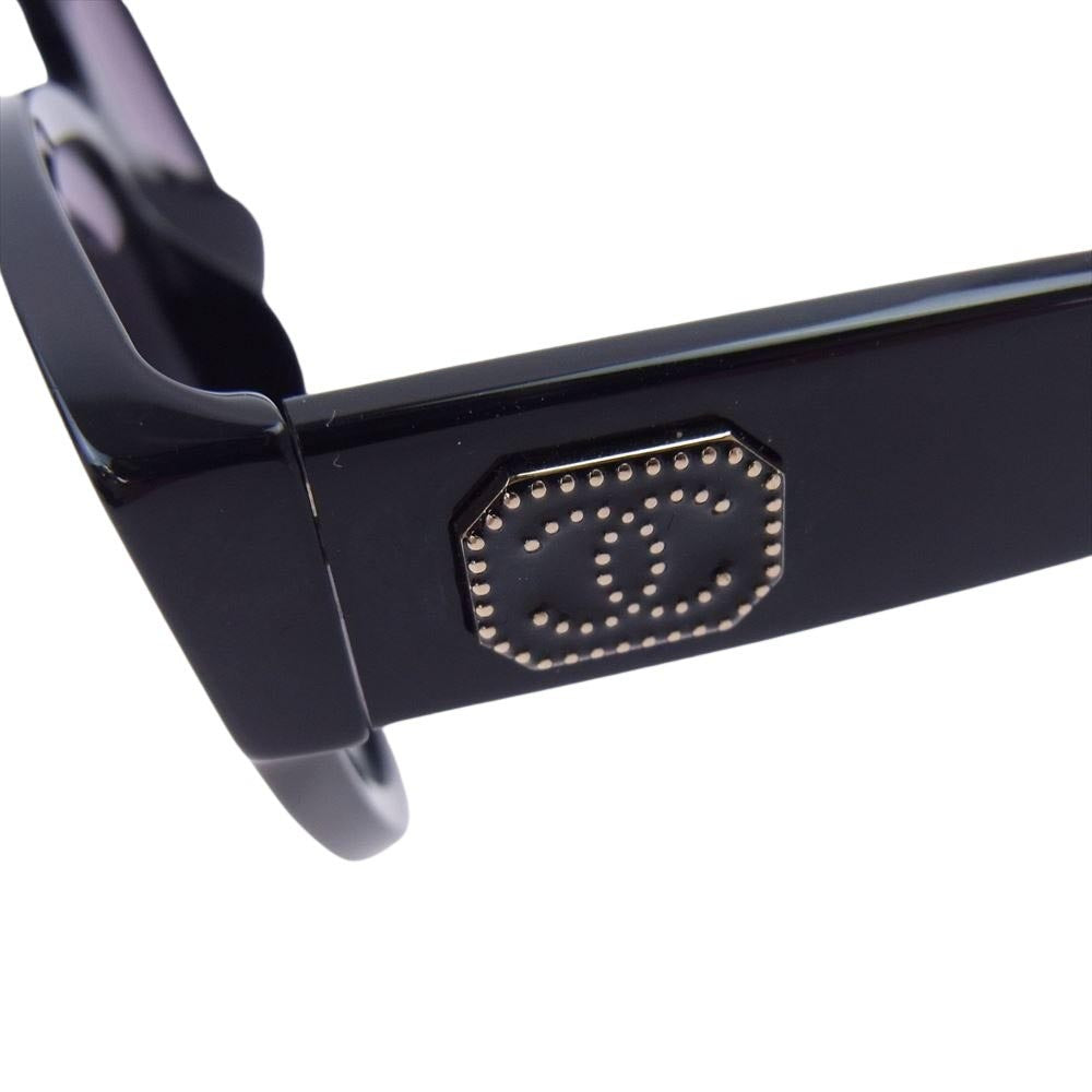 CHANEL シャネル CH5477A BUTTERFLY SUNGLASSES ココマークバタフライ サングラス 5618 140 ブラック系【中古】