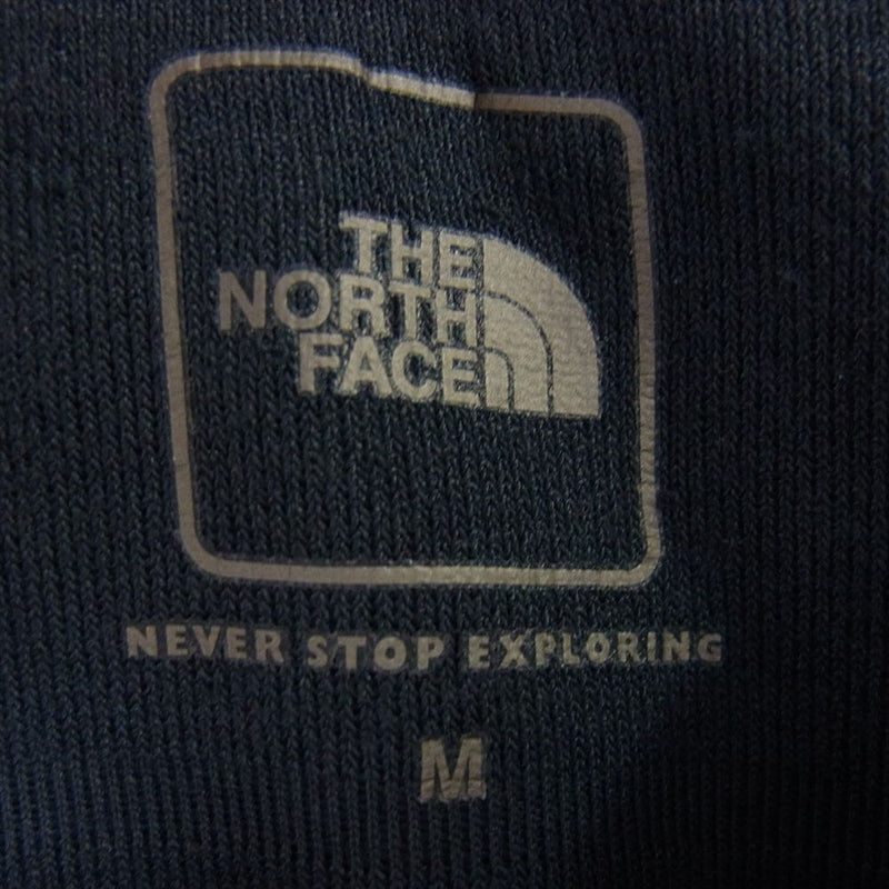 THE NORTH FACE ノースフェイス NT11777 パイル地 Tシャツ ネイビー系 M【中古】
