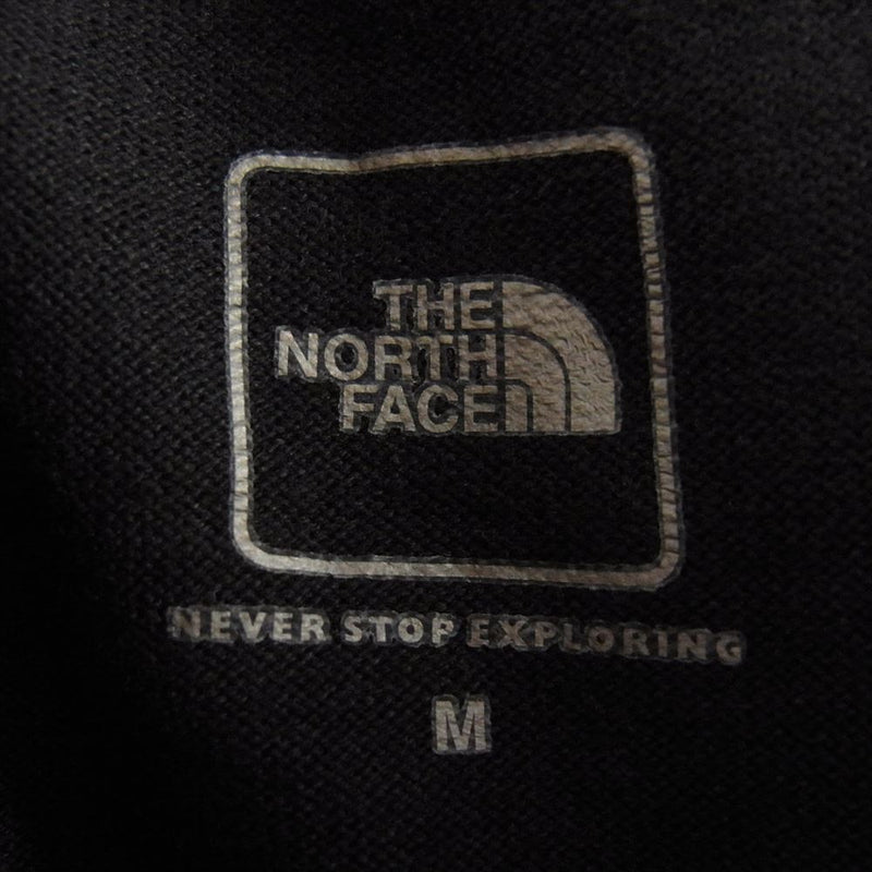 THE NORTH FACE ノースフェイス NT31727 モンキーマジック NO SIGHT BUT ON SIGHT 半袖 Tシャツ ブラック ブラック系 M【中古】
