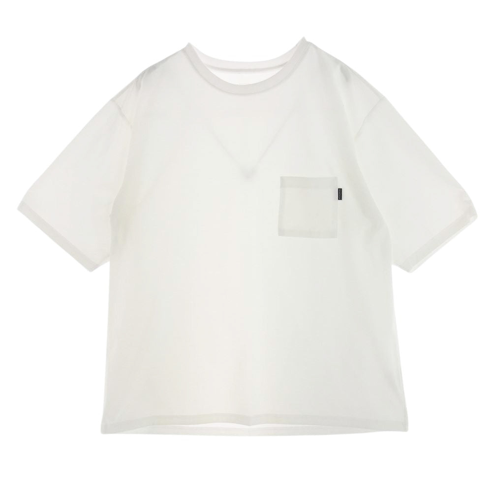 THE NORTH FACE ノースフェイス NT11968 S/S Airy Pocket ショート スリーブ エアリーポケット クルーネック 半袖 Tシャツ  ホワイト系 XL【中古】