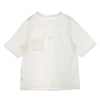 THE NORTH FACE ノースフェイス NT11968 S/S Airy Pocket ショート スリーブ エアリーポケット クルーネック 半袖 Tシャツ  ホワイト系 XL【中古】