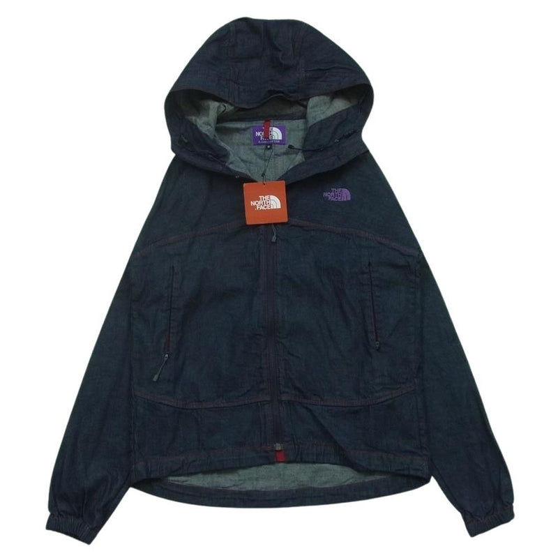 THE NORTH FACE ノースフェイス NP2289N パープルレーベル SWALLOW TAIL JACKET スワロー テイル ジャケット デニム インディゴブルー系 S【極上美品】【中古】