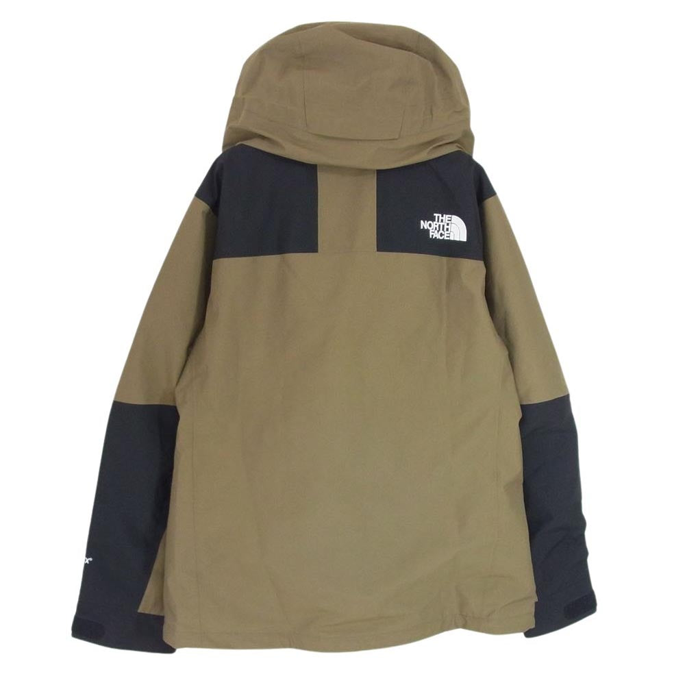 THE NORTH FACE ノースフェイス NPW61800 MOUNTAIN JACKET マウンテン ジャケット GORE-TEX ゴアテックス マウンテンパーカー レディース カーキ系 XL【中古】