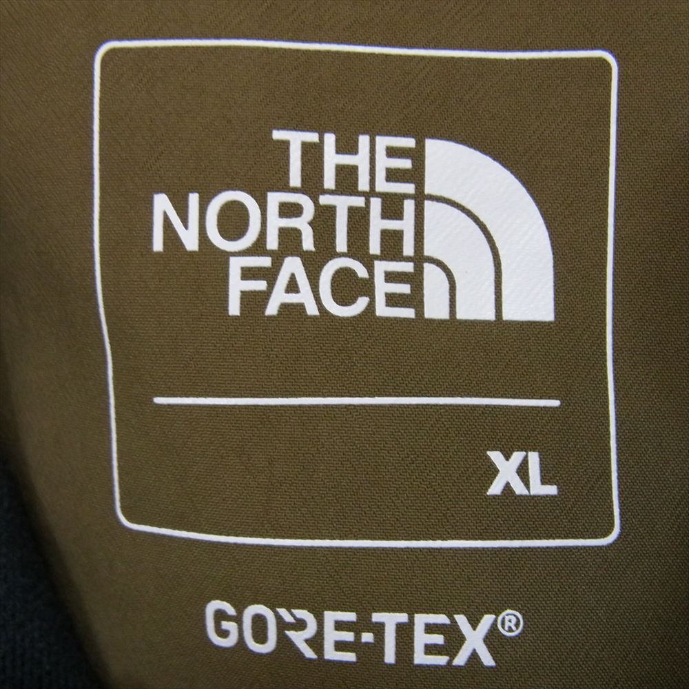 THE NORTH FACE ノースフェイス NPW61800 MOUNTAIN JACKET マウンテン ジャケット GORE-TEX ゴアテックス マウンテンパーカー レディース カーキ系 XL【中古】