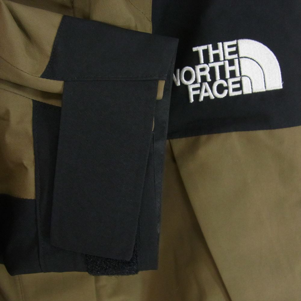 THE NORTH FACE ノースフェイス NPW61800 MOUNTAIN JACKET マウンテン ジャケット GORE-TEX ゴアテックス マウンテンパーカー レディース カーキ系 XL【中古】