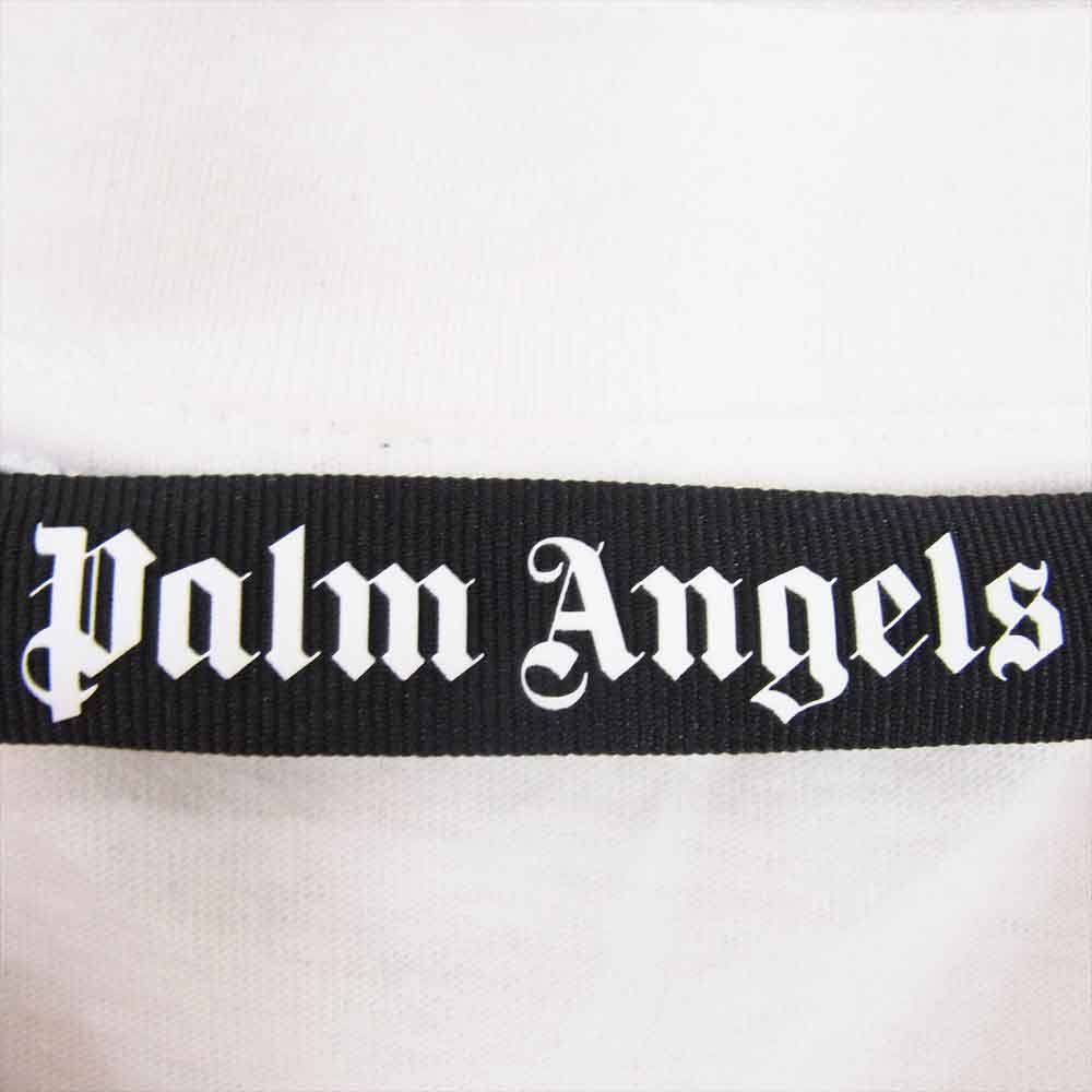 PALM ANGELS パームエンジェルス PMAA002S21JER001 フィッシュ ガール プリント バック ブランドロゴ 半袖 Tシャツ ホワイト系 S【中古】