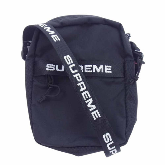 Supreme シュプリーム 22AW Shoulder Bag CORDURA コーデュラ ナイロン ショルダーバッグ ブラック系【中古】