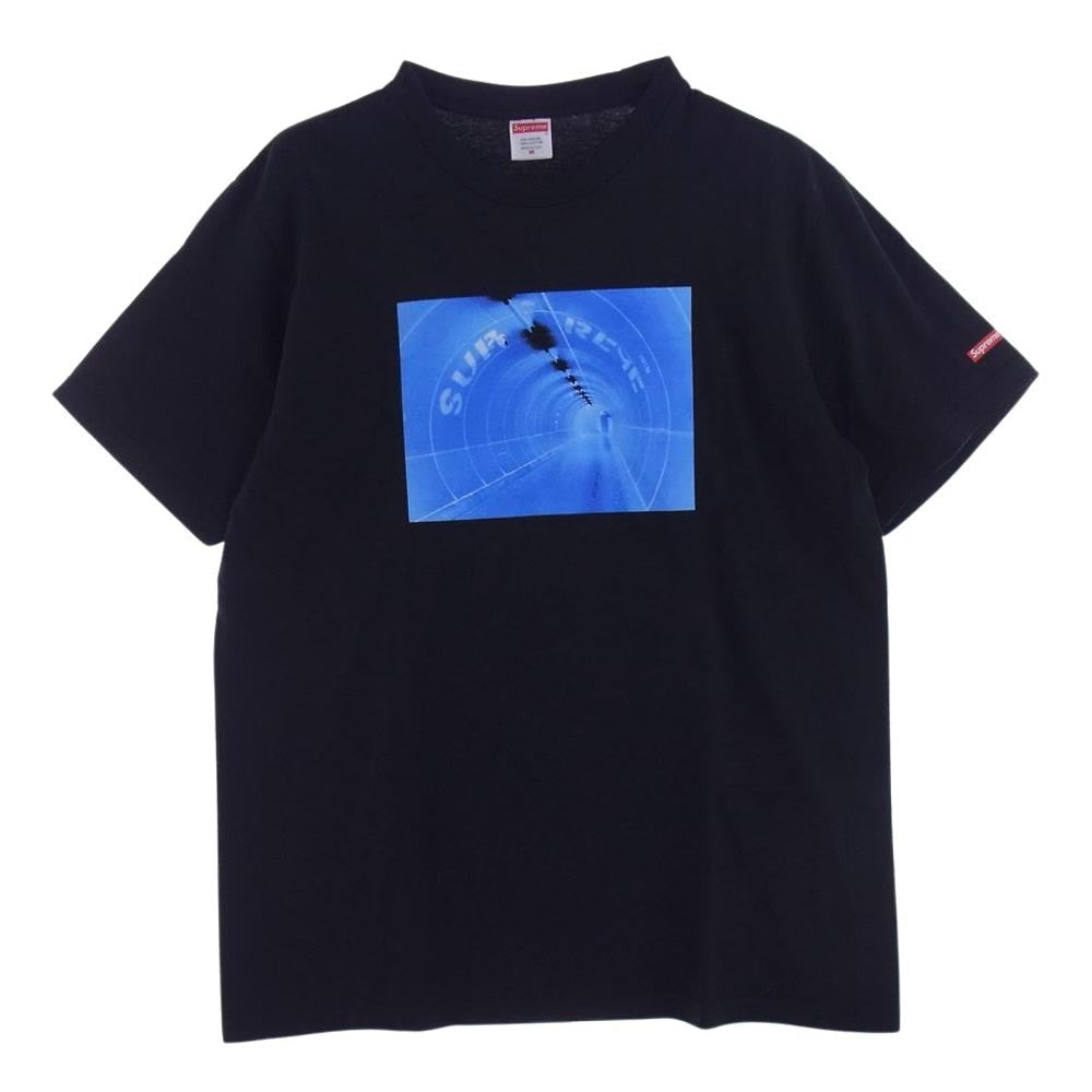 Supreme シュプリーム  24SS  Tunnel Tee トンネル 半袖 Tシャツ  ブラック系 M【中古】