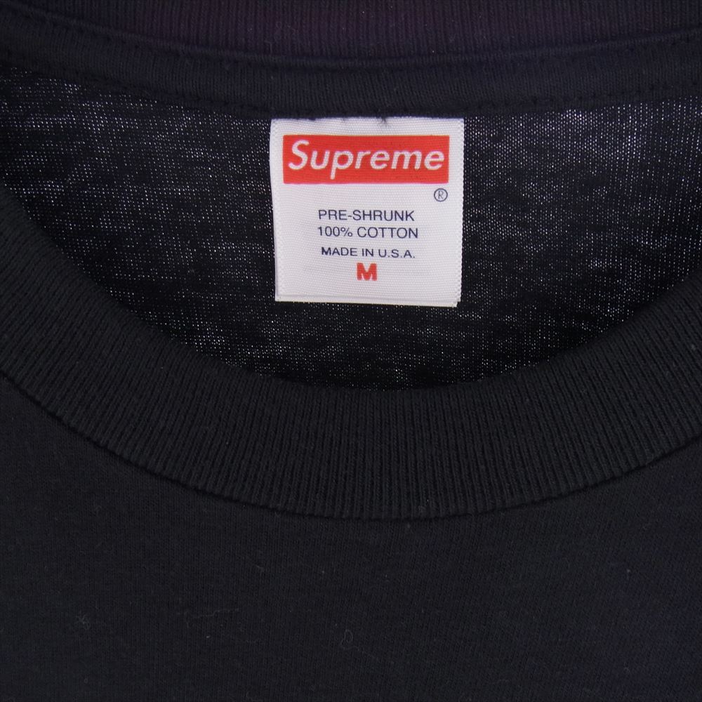 Supreme シュプリーム  24SS  Tunnel Tee トンネル 半袖 Tシャツ  ブラック系 M【中古】