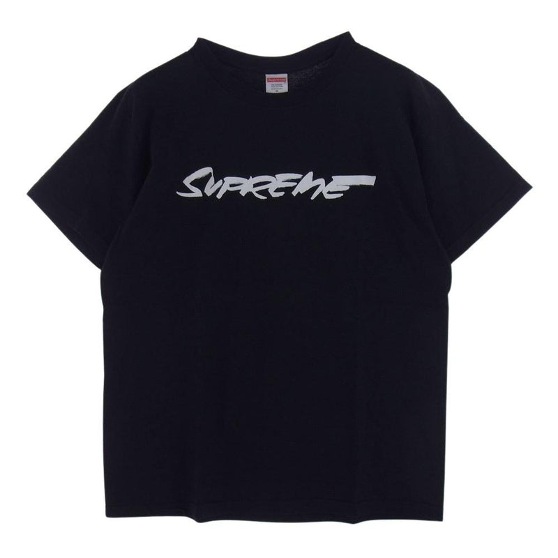 Supreme シュプリーム 20AW  × Future Logo Tee フューチュラフロントロゴ 半袖 Tシャツ ブラック系 M【中古】