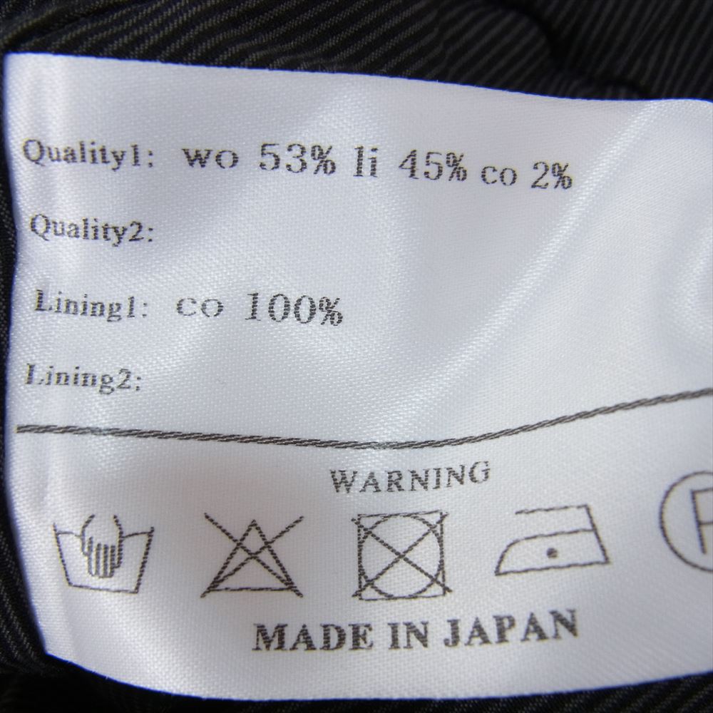 インディビジュアルセンチメント PA89L-LCW7 UNISEX EASY WIDE PANTS ユニセックス イージー ワイド パンツ ブラック系 0 【中古】