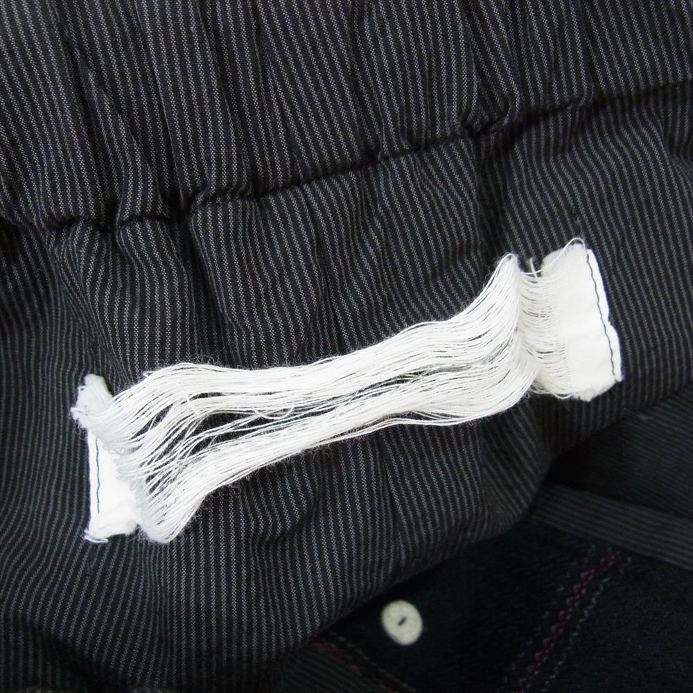 インディビジュアルセンチメント PA89L-LCW7 UNISEX EASY WIDE PANTS ユニセックス イージー ワイド パンツ ブラック系 0 【中古】