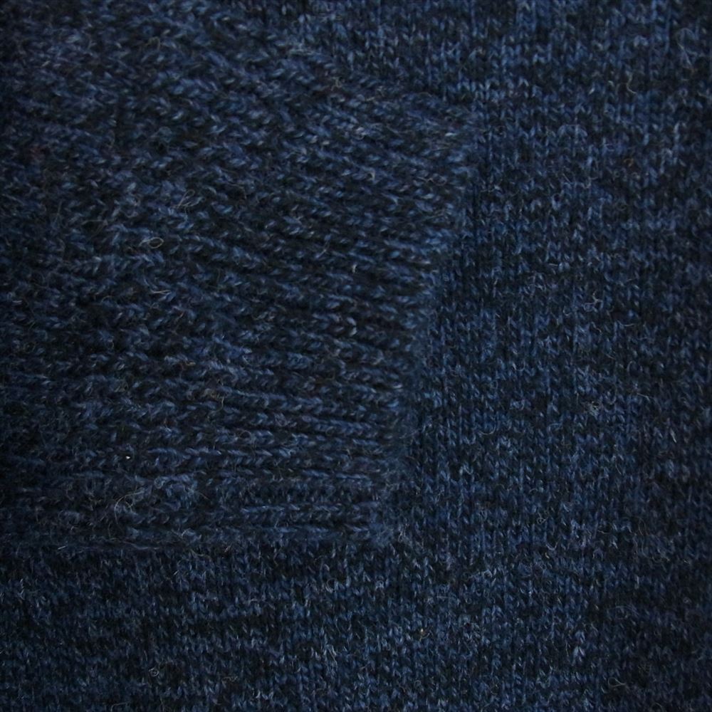 PENDLETON ペンドルトン RF532 WASHABLE WOOL Shetland Crew シェットランド クルー ニット  ネイビー系 M【新古品】【未使用】【中古】