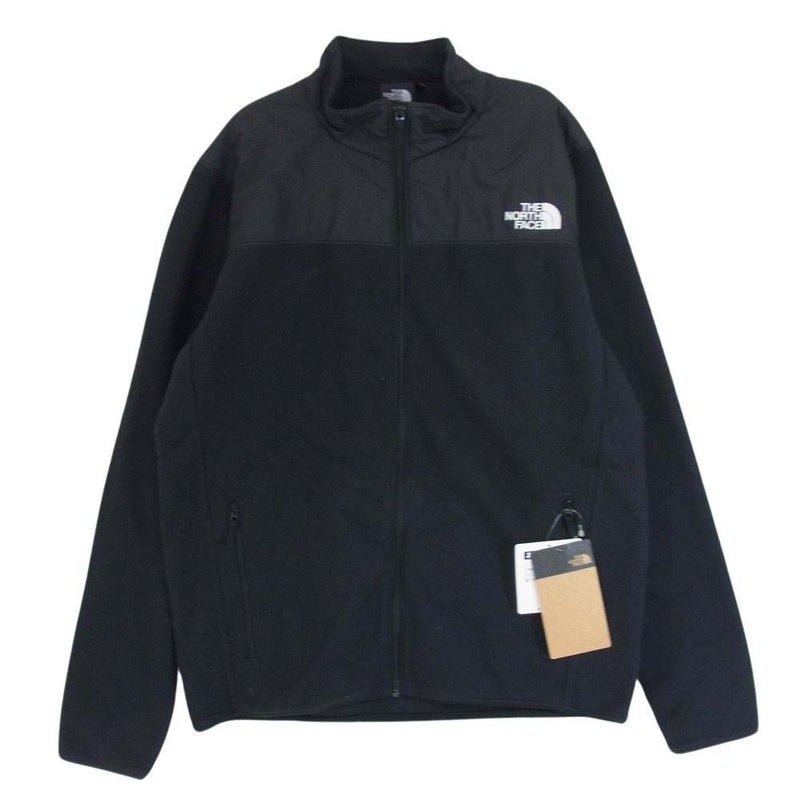 THE NORTH FACE ノースフェイス NL72304 MOUNTAIN VERSA MICRO JACKET マウンテン バーサ マイクロ ジャケット ジップアップ フリース ジャケット ブラック系 XL【極上美品】【中古】