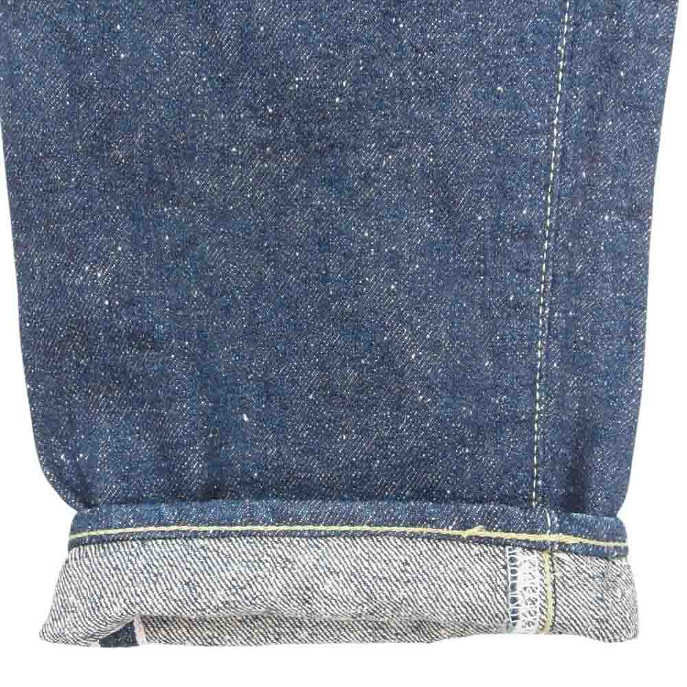 鬼デニム ONI-622-CCD 14.7oz クラッシュド コンクリート リラックステーパード デニム パンツ インディゴブルー系 34【美品】【中古】