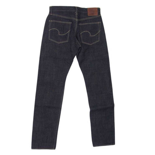 鬼デニム ONI246-14KBE 14OZ ONI DENIM NEAT STRAIGHT 初代 鬼デニム復活 14oz ニートストレート デニム パンツ インディゴブルー系 32【新古品】【未使用】【中古】
