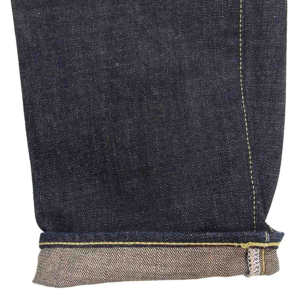 鬼デニム ONI246-14KBE 14OZ ONI DENIM NEAT STRAIGHT 初代 鬼デニム復活 14oz ニートストレート デニム パンツ インディゴブルー系 32【新古品】【未使用】【中古】