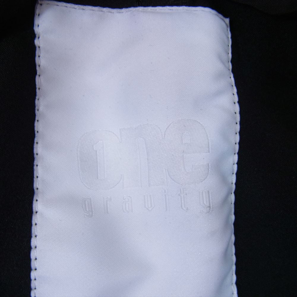 ONE GRAVITY ワングラビティ 32-234-07-100098 2WAY ストレッチ トラック パンツ ブラック系 L【美品】【中古】