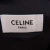 CELINE セリーヌ 2Y905699M フロントロゴ ジップアップ ルーズフード フリース ジャケット ブラック系 XL【中古】