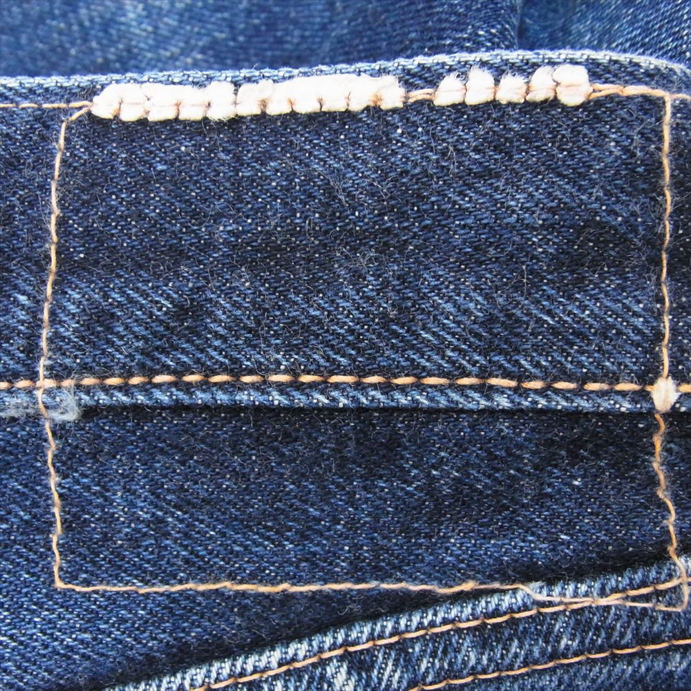 Levi's リーバイス J09A J10505 0203 LEVI'S VINTAGE CLOTHING 55501 501XX BIGE ビッグE LVC 復刻 赤耳 セルビッジ ボタンフライ ストレート デニム パンツ インディゴブルー系 36【中古】