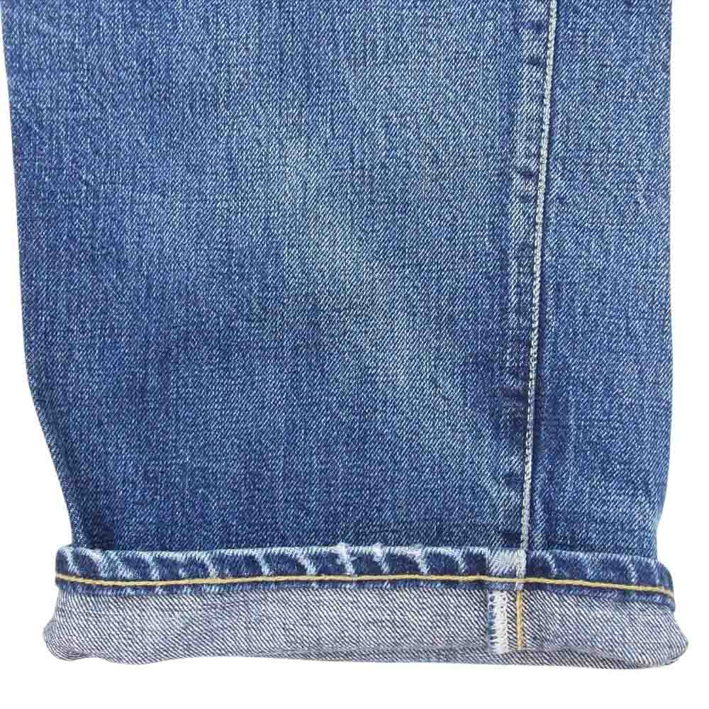 Levi's リーバイス J09A J10505 0203 LEVI'S VINTAGE CLOTHING 55501 501XX BIGE ビッグE LVC 復刻 赤耳 セルビッジ ボタンフライ ストレート デニム パンツ インディゴブルー系 36【中古】