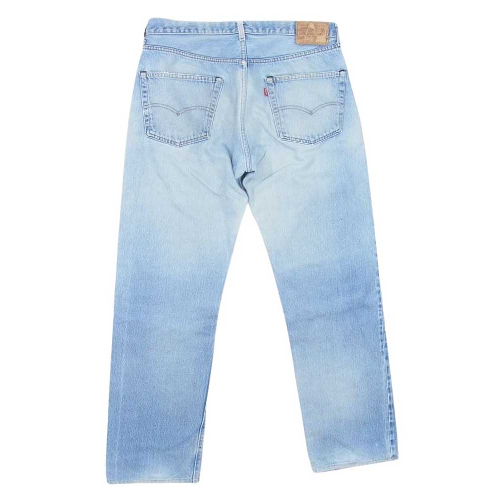 Levi's リーバイス 501 ボタン裏刻印524 エルパソ SMALLe スモールe セルビッジ 赤耳 ボタンフライ ストレート デニム パンツ ウォッシュブルー インディゴブルー系 サイズ表記無【中古】