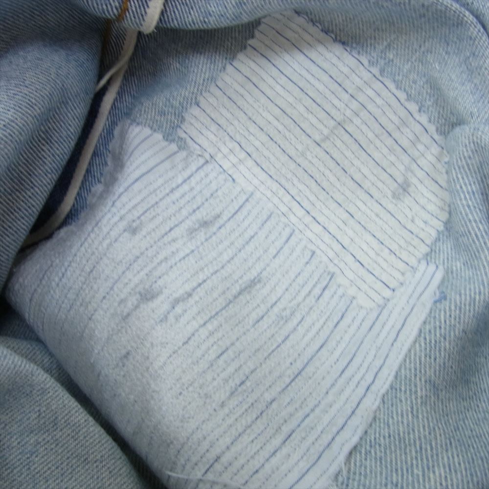 Levi's リーバイス 501 ボタン裏刻印524 エルパソ SMALLe スモールe セルビッジ 赤耳 ボタンフライ ストレート デニム パンツ ウォッシュブルー インディゴブルー系 サイズ表記無【中古】